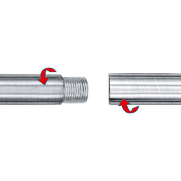 Extention Kabelkanal 157cm Krom