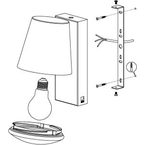 Caldiero Fasadlampa Antracit IP44