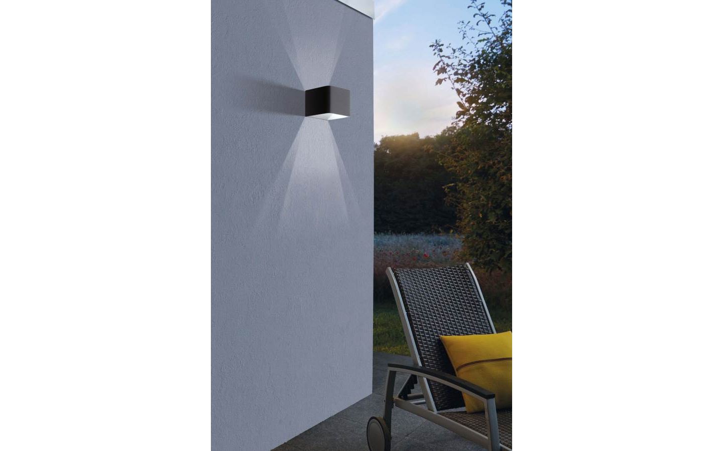 Doninni Fasadlampa LED 3000K 6,2W Antracit