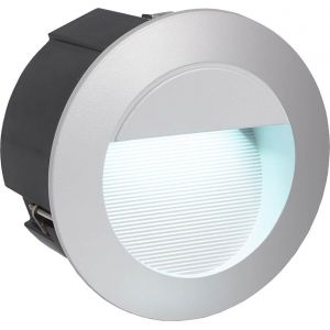 Zimba Infälld Murbelysning LED 4000K 2,5W Silver IP65