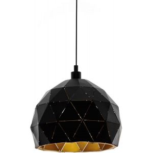 Roccaforte Taklampa 30cm Svart/Guld