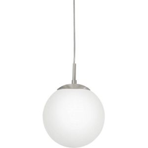Rondo Fönsterlampa 20cm Nickel/Opal