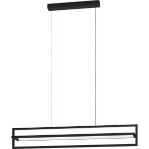 Siberia Taklampa 78cm LED 3000-6500K 34W inkl. fjärrkontroll Svart