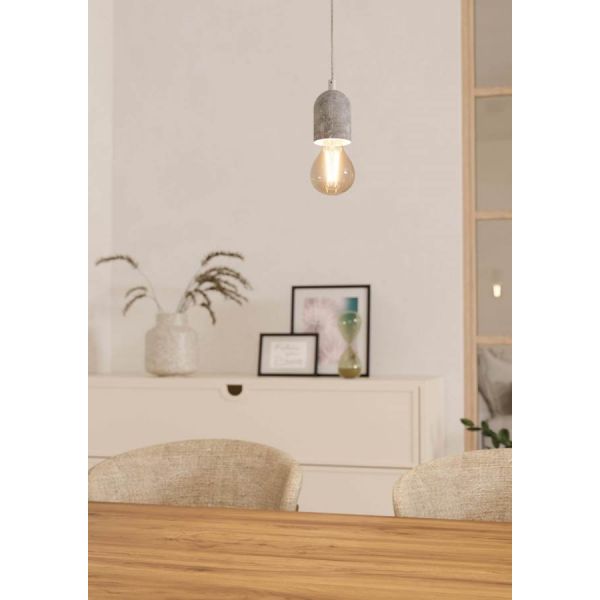 Silvares Fönsterlampa 11cm Grå