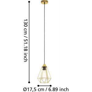 Tarbes Fönsterlampa 17,5cm Mässing