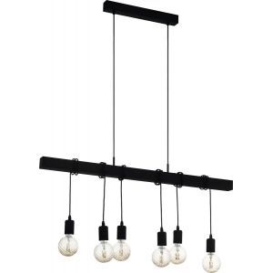 Townshend Taklampa 100cm 6L Svart