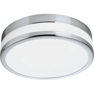 Palermo Plafond 30cm LED 3000K 24W Krom IP44