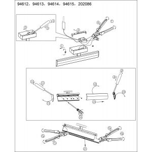 Tabiano Spegelbelysning 41cm LED 4000K 2x3,2W Nickel