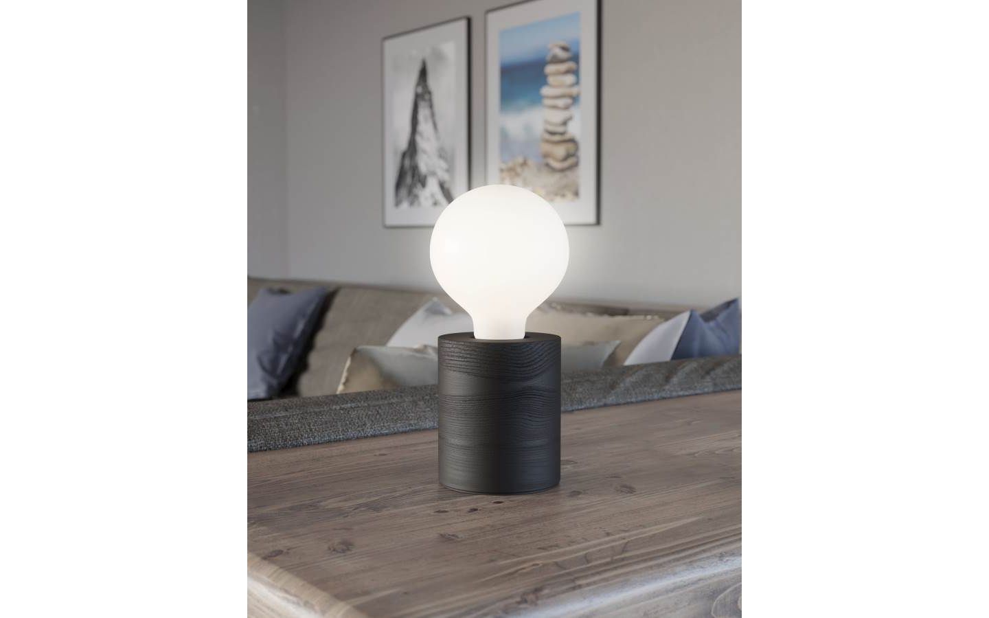 Turialdo 1 Bordslampa 10cm Svart