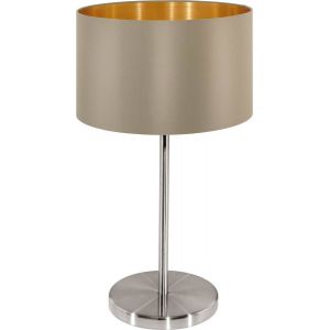Maserlo Bordslampa 42cm Taupe/Guld