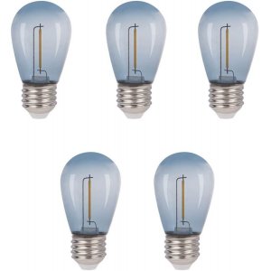 LED-Lågvoltslampa Cosy Smoke 12V Klot E27 2200K 30lm 0,3W(5W)