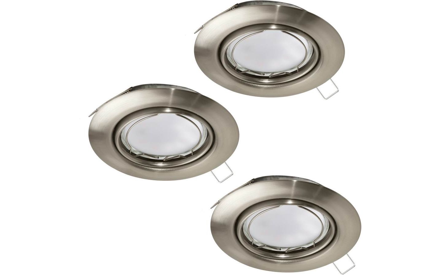 Peneto Spotlight 3-Pack GU10 LED 3000K 3x4,6W Nickel