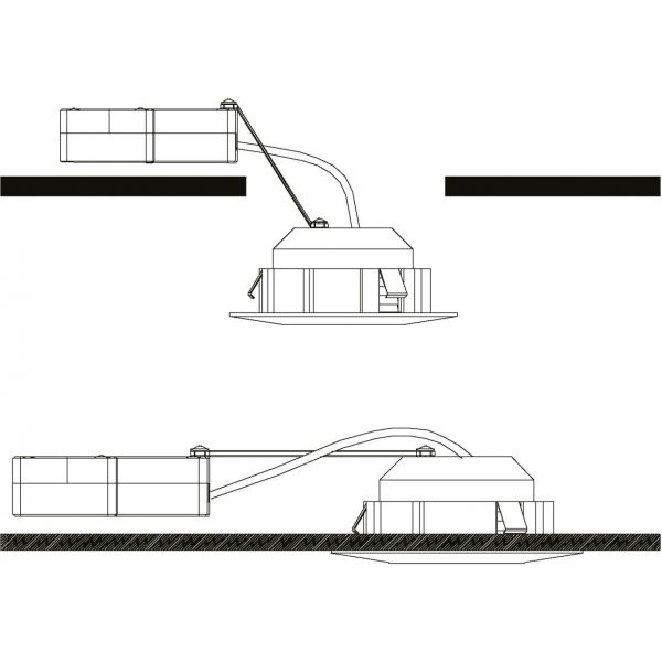 Pineda Spotlight 3-Pack LED 3000K 3x4,9W Krom