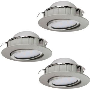 Pineda Spotlight 3-Pack LED 3000K 3x5,5W Nickel