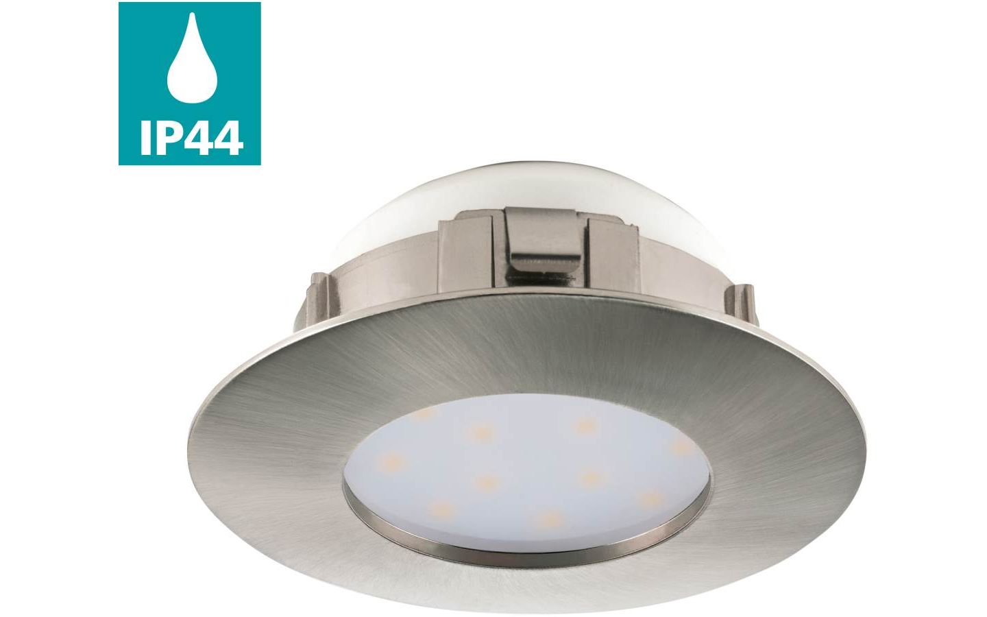 Pineda Spotlight LED 3000K 4,9W Nickel IP44