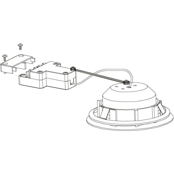 Pineda Spotlight LED 3000K 4,9W Nickel IP44