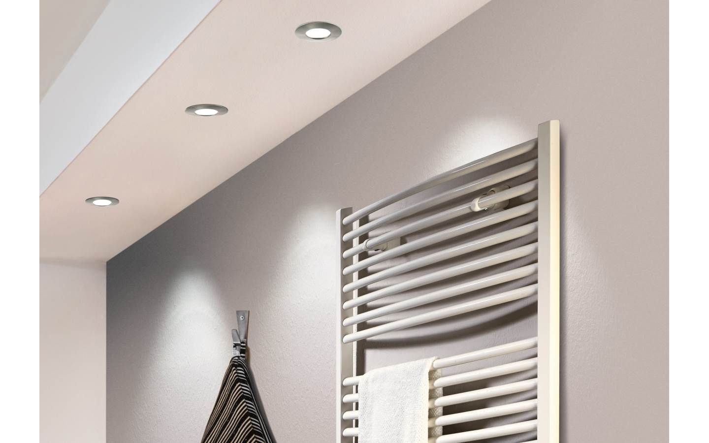 Pineda Spotlight LED 3000K 4,9W Nickel IP44