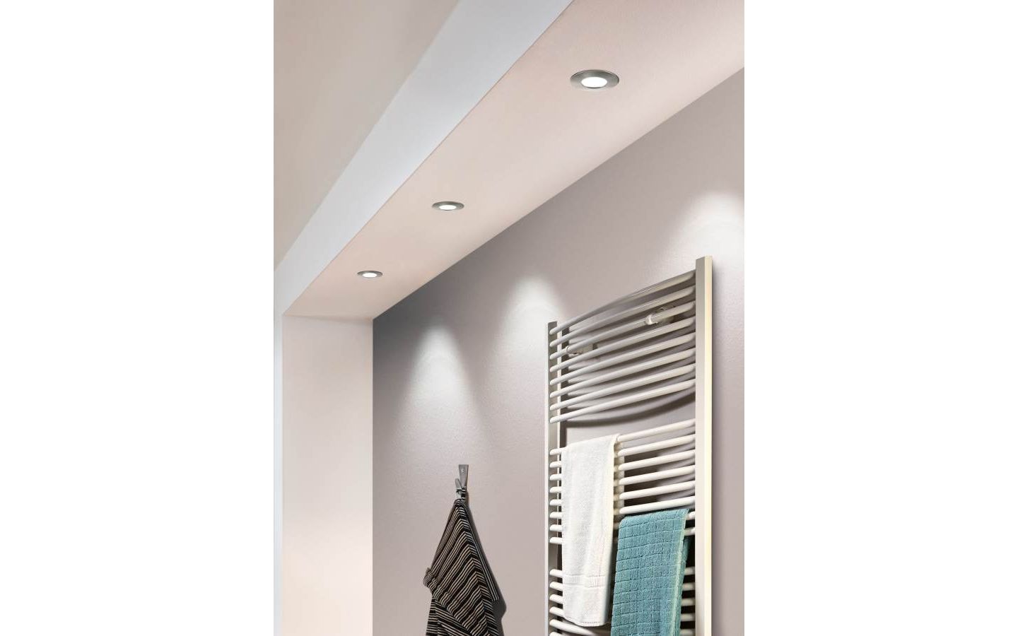 Pineda Spotlight LED 3000K 4,9W Nickel IP44