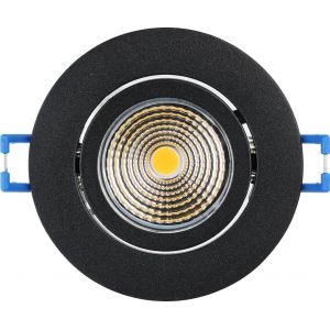 Saliceto Spotlight LED 2700K 6W Svart