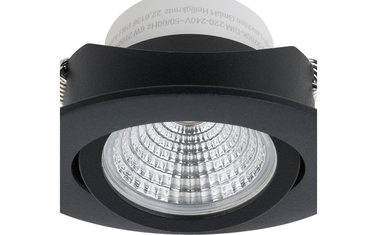 Saliceto Spotlight LED 2700K 6W Svart