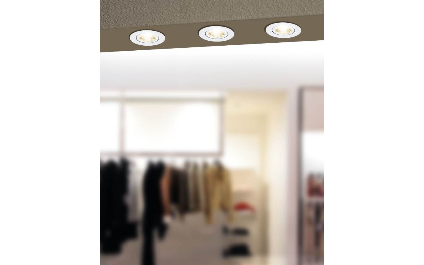 Saliceto Spotlight LED 2700K 6W Vit