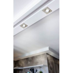 Saliceto Spotlight LED 4000K 6W Nickel