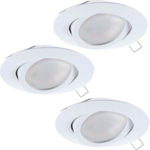 Tedo Spotlight 3-Pack GU10 LED 3000K 3x4,6W Vit