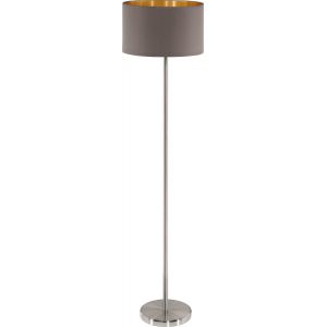Maserlo Golvlampa 151cm Nickel/Cappuccino