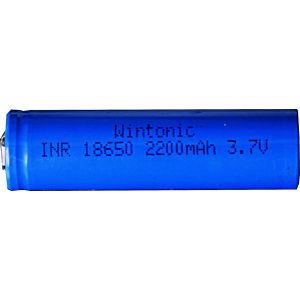 Uppladdningsbart 18650-batteri Li-Ion 3,7V 2200mAh 1-pack