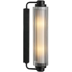 Nimal Double Vägglampa Svart