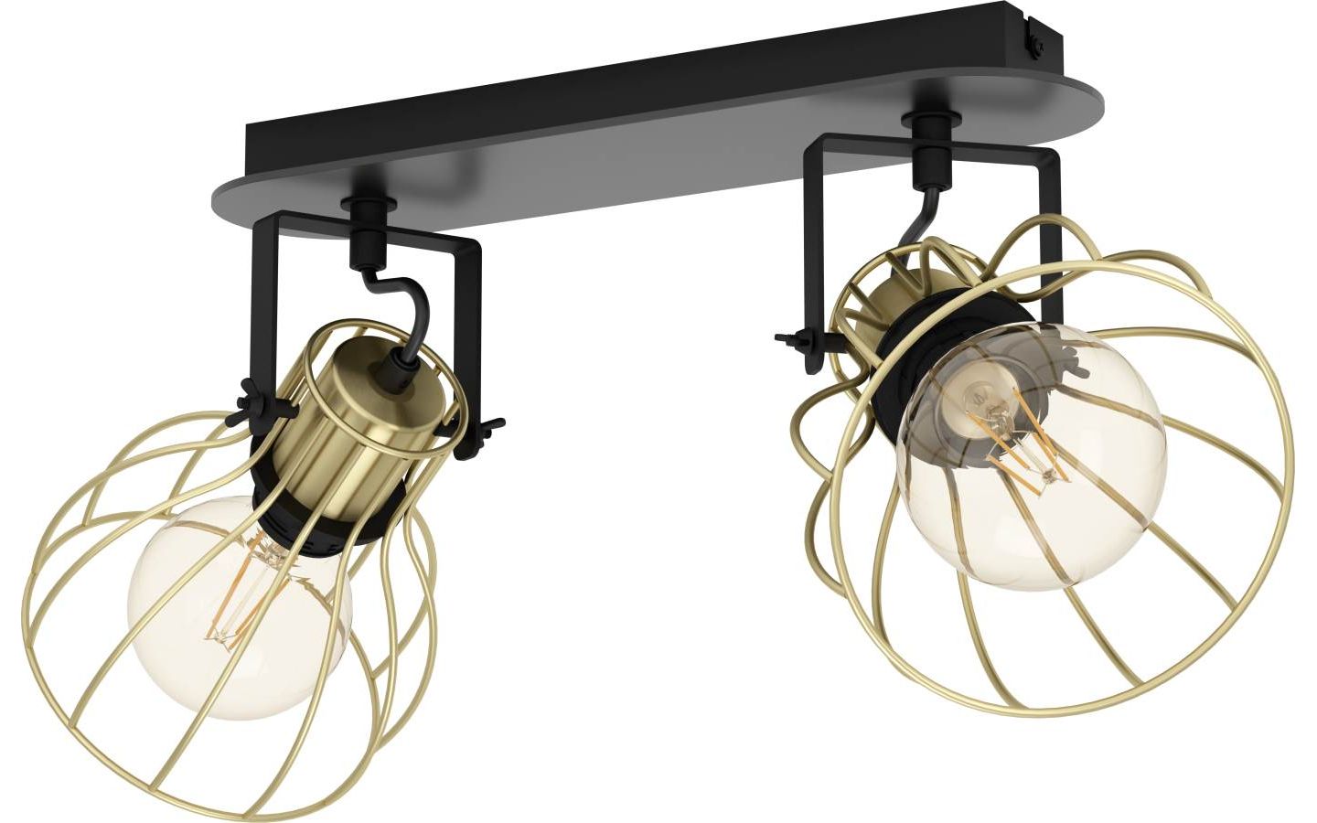 Sambatello 2-Spot Guldfärgad