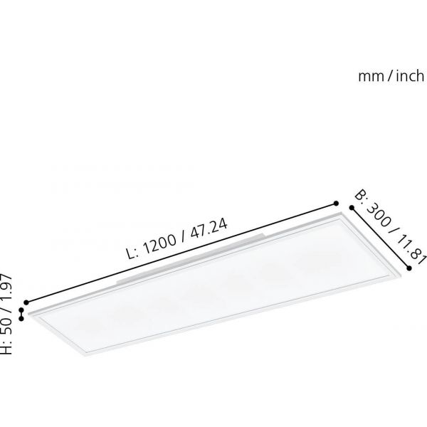 Led Plafond Vit