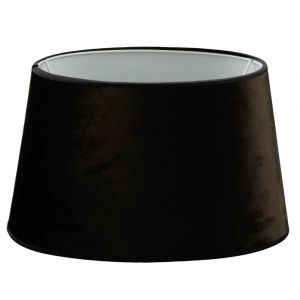 Roma Lampskärm Sammet Ø35cm Antracitgrå