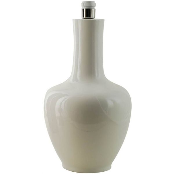 Dilbar Lampfot White (L27 cm, H54 cm, Dj27 cm)