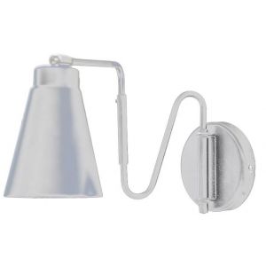 Zenzi Twist Vägglampa Vit (L55 cm, H22 cm, Dj55 cm)