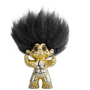 Lyckotroll Mässing 9 cm