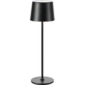 Fiore Uppladdningsbar Bordslampa 38cm Svart IP44