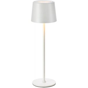 Fiore Uppladdningsbar Bordslampa 38cm Vit IP44