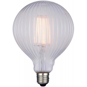 LED E27 Glob 125mm Lines 2200K 500m 4W(41W)