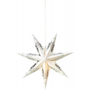 Strauss Stjärna 75cm Vit/Silver