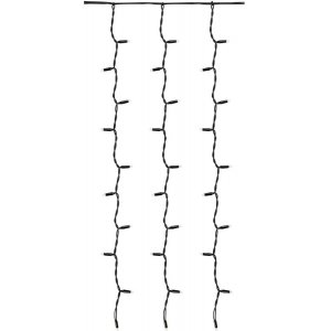 Chrissline Ljusgardin Extra Varmvit 100L 1x1,5m IP44