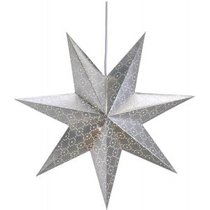 Tostared Stjärna Silver 45 cm