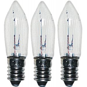 Reservlampa E10 14V 3W 3-pack
