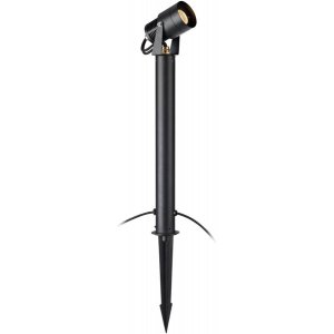 Garden24 Spotlight 45cm 6W 3000K Svart IP44