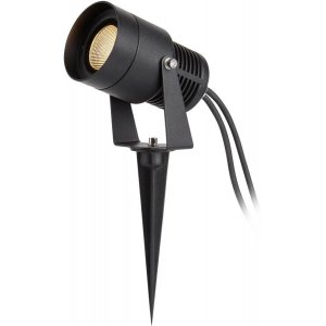 Garden24 Spotlight 15W 3000K Svart IP44