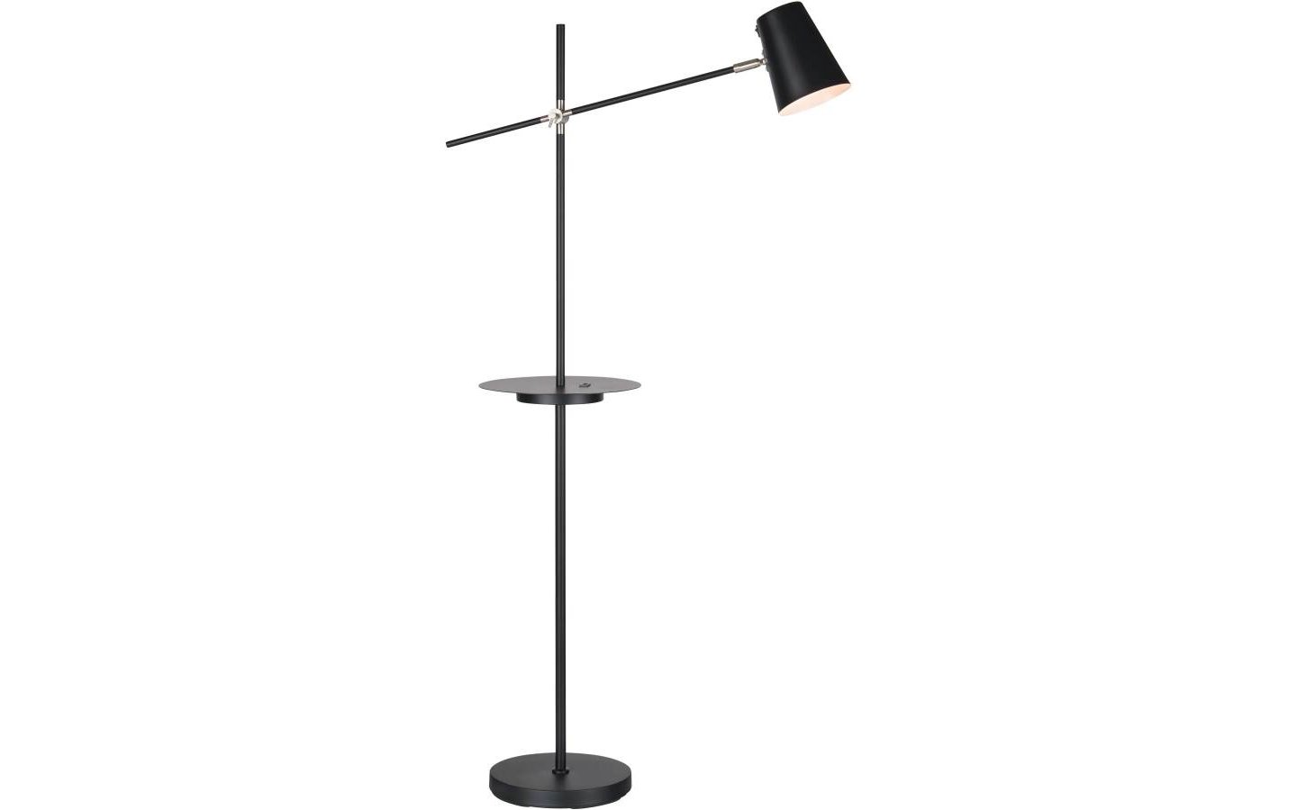 Linear Golvlampa 144cm Svart