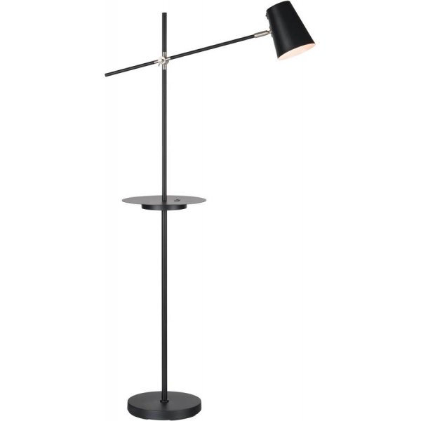 Linear Golvlampa 144cm Svart