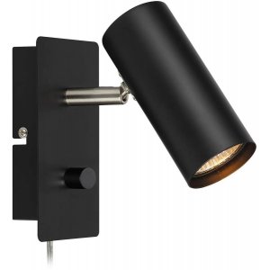 Barcelona Vägglampa Svart