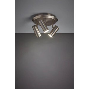 Barcelona Takspotlight Stål 3L