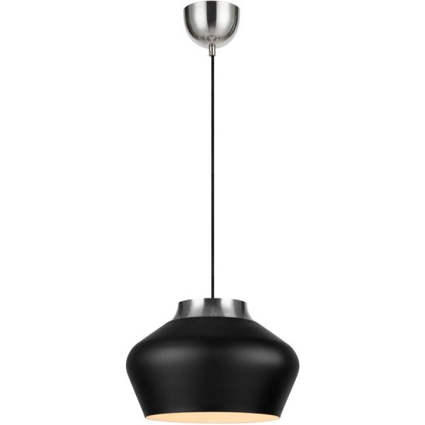 Kom Taklampa 31 Svart/Stål